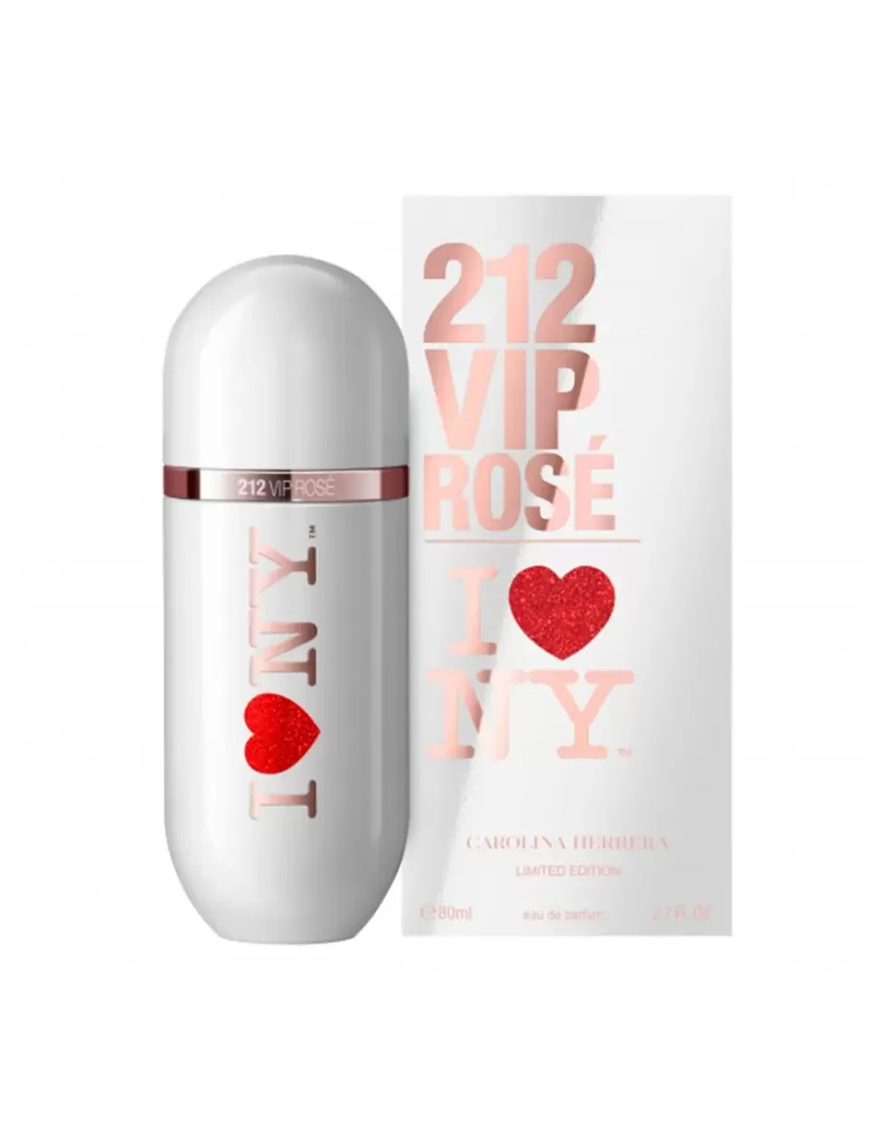 CAROLINA HERRERA 212 Vip Rose I Love Ny Edp Best