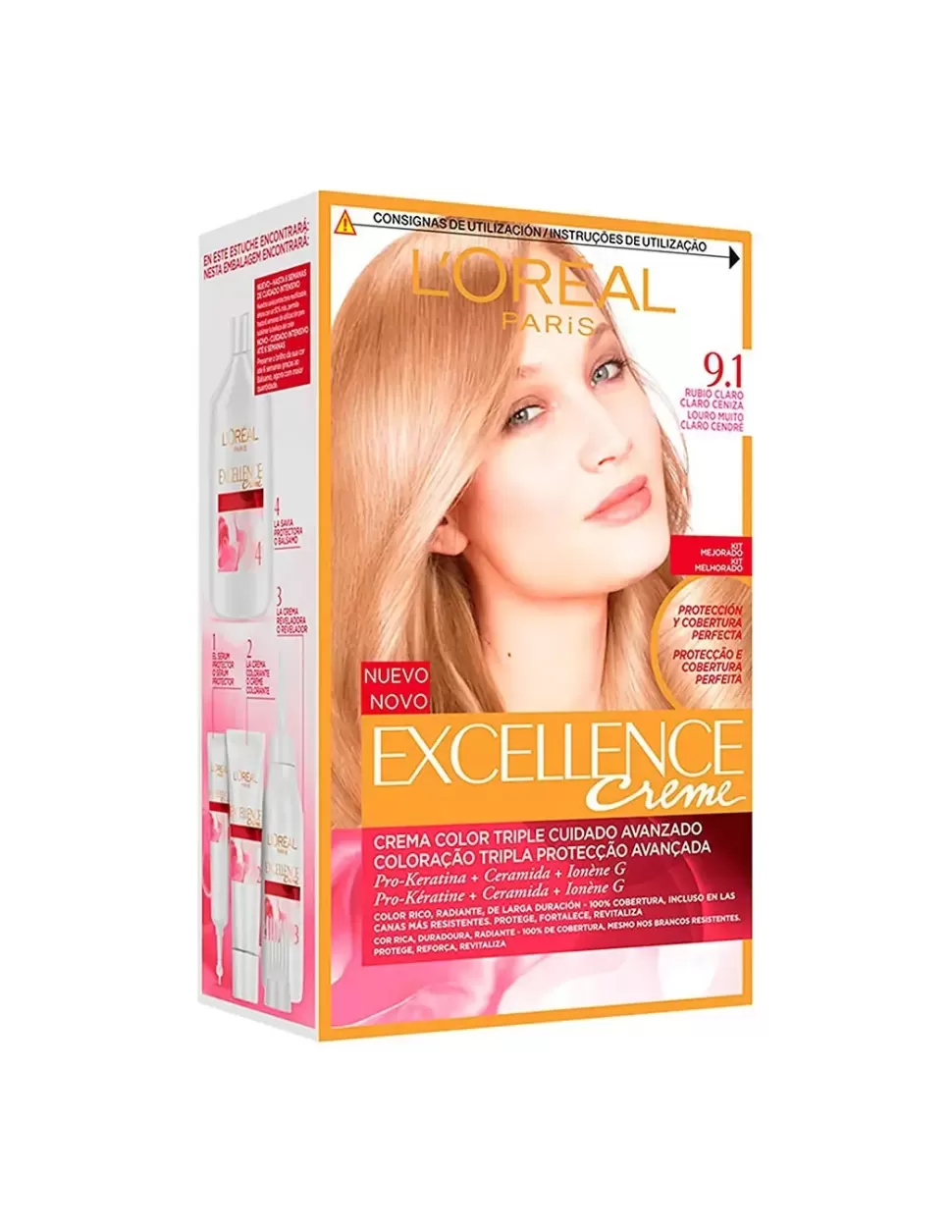 EXCELLENCE CREAM 91 Rubio Claro Claro Ceniza Outlet