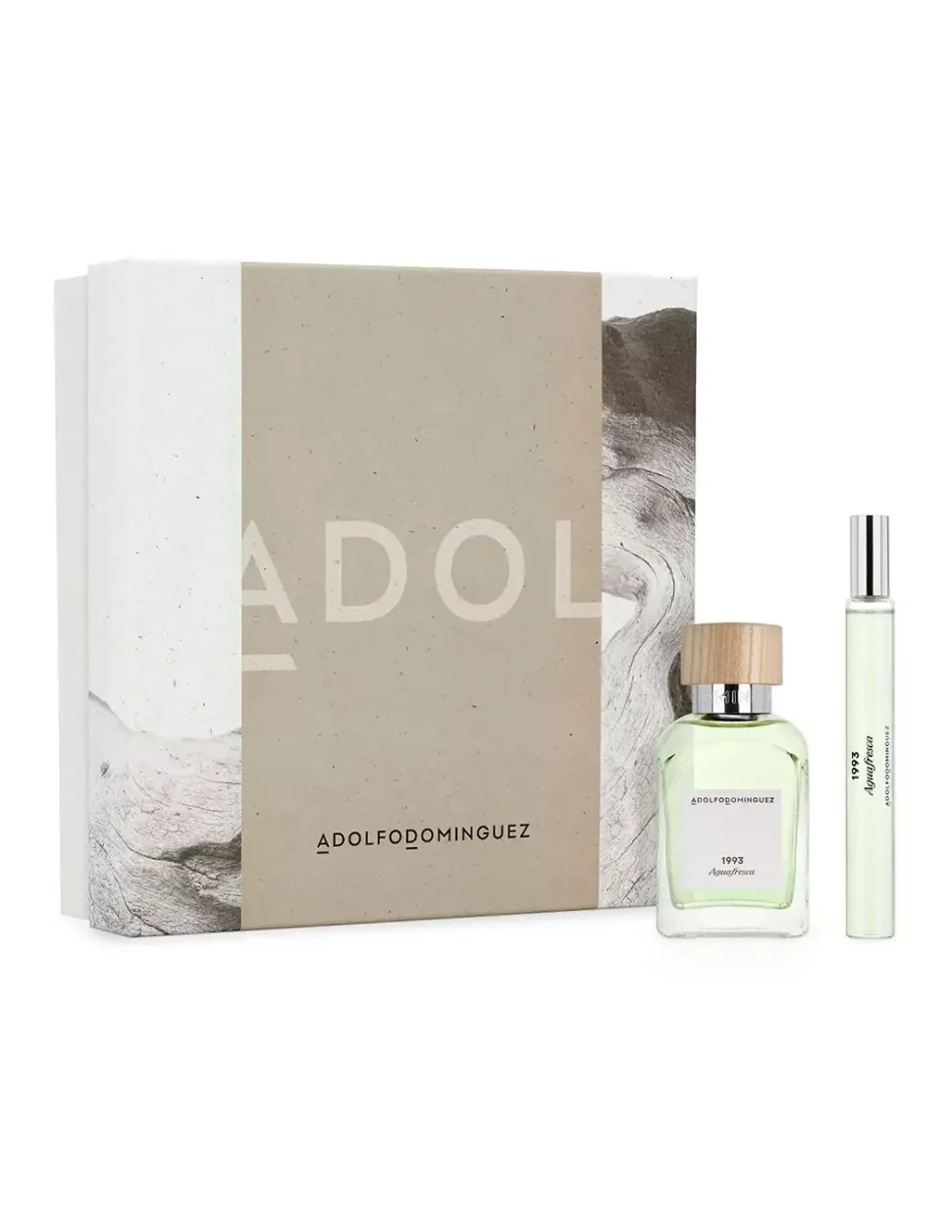 ADOLFO DOMINGUEZ Agua Fresca Hombre Edt Estuche New