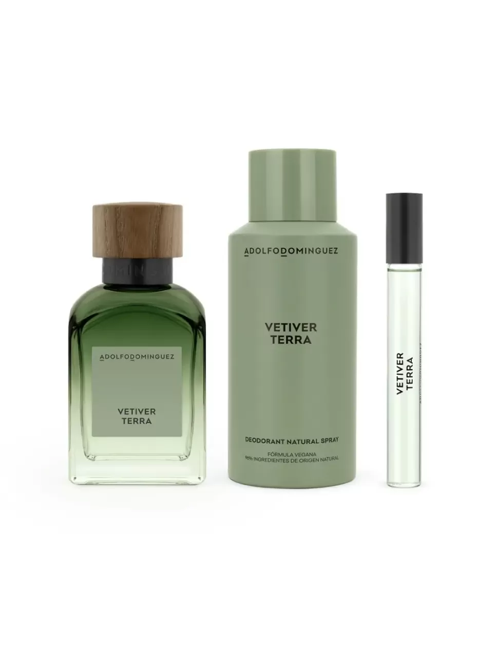 ADOLFO DOMINGUEZ Agua Vetiver Terra Edt Estuche Best Sale