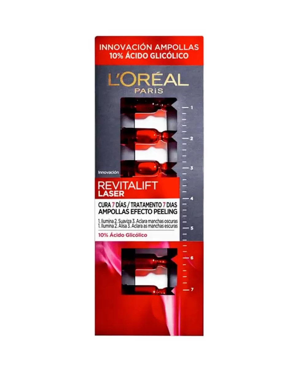 L'OREAL EXPERTISE Ampollas Revitalift Laser Efecto Peeling Flash Sale