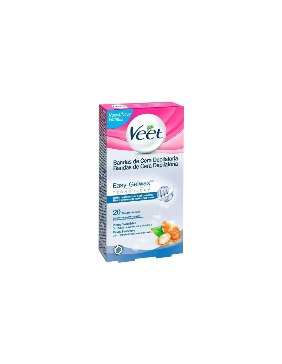 VEET Cera Fria Piel Sensible 20 Bandas Store