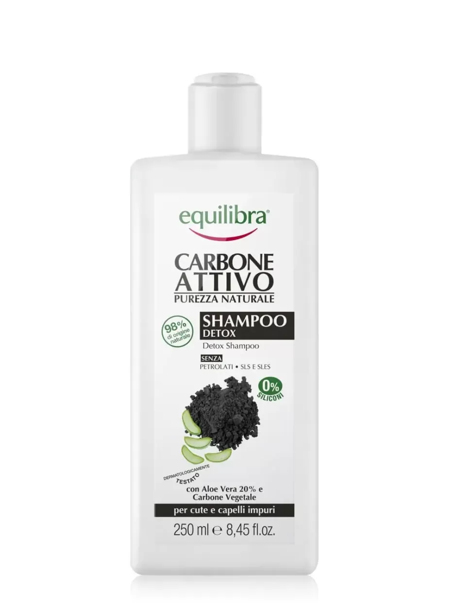 EQUILIBRA Champú De Carbon Activo Vegetal Best Sale