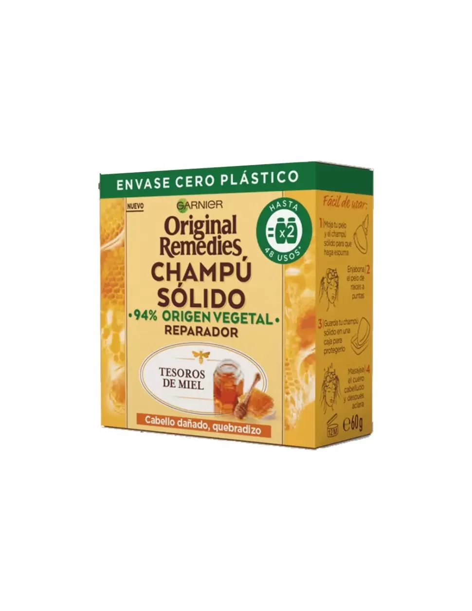 GARNIER Champú Solido Tesoros De Miel Flash Sale