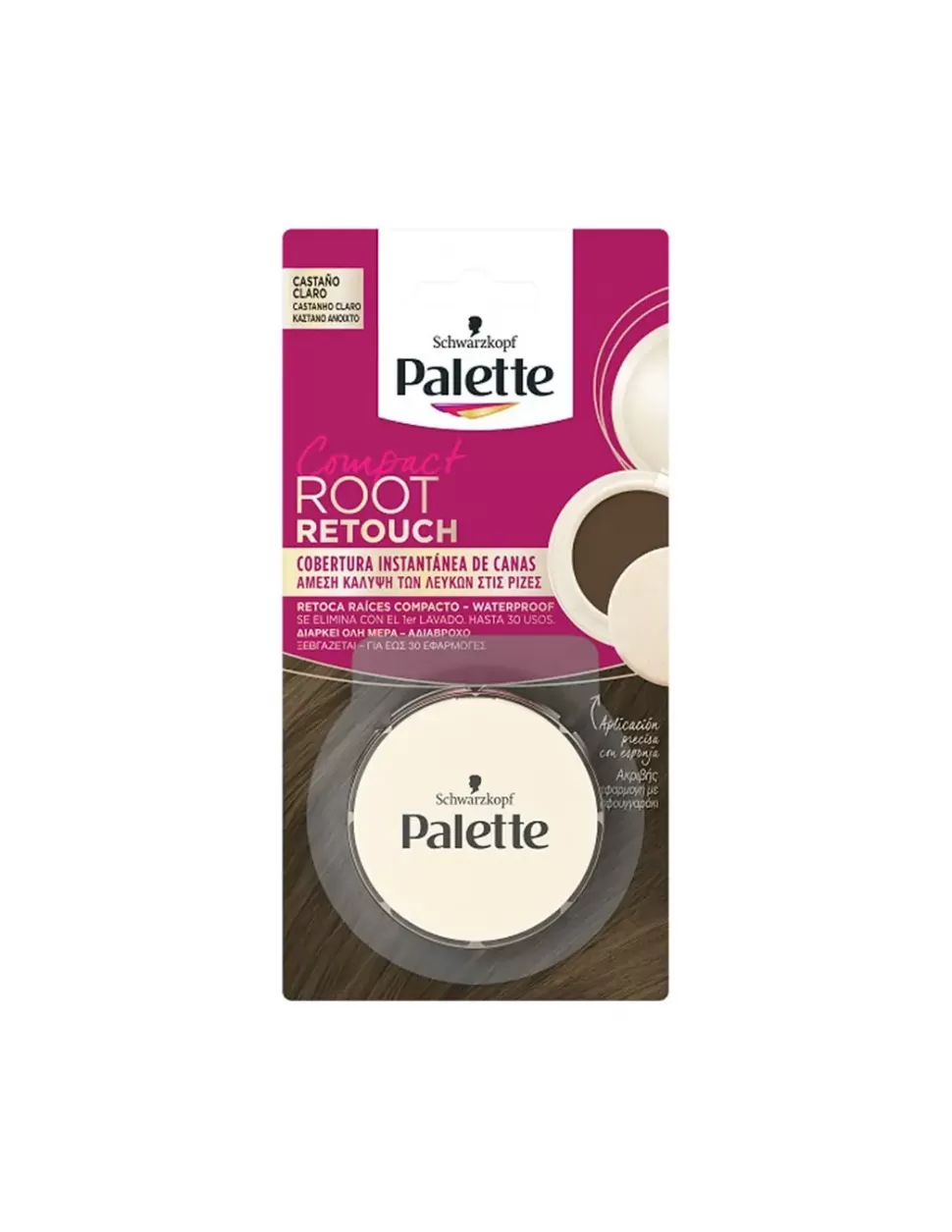 PALETTE Compact Root Retouch Castano Claro New
