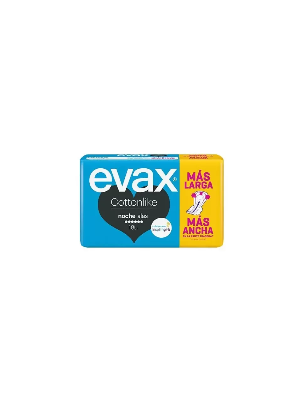 EVAX Cottonlike Alas Noche 18 Ud Online