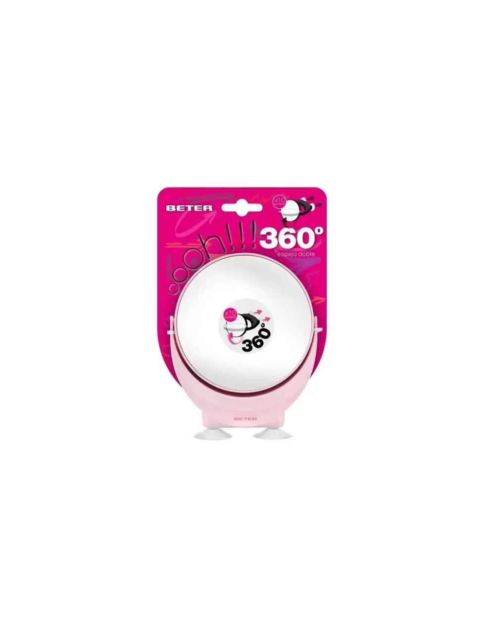 BETER Espejo Ohh! 360 X 10 Con Ventosa Shop