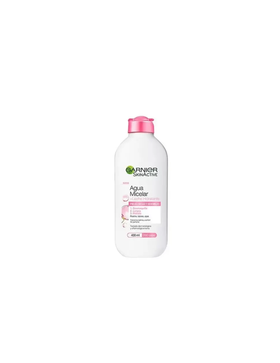 GARNIER Essencials Desmaquillante Agua Micelar Con Leche Hidratante Hot
