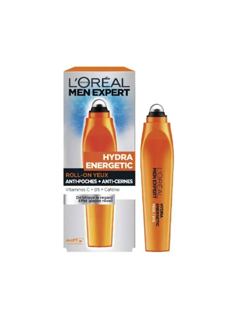 L'OREAL EXPERTISE MEN Hydra Energetic Rollon Ojos Efecto Hielo Best Sale