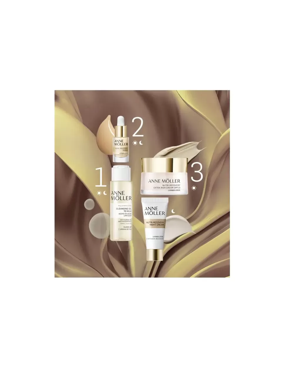 ANNE MOLLER Livingoldage Nutri Recovery Extra Rich Crema Spf15 Estuche Hot
