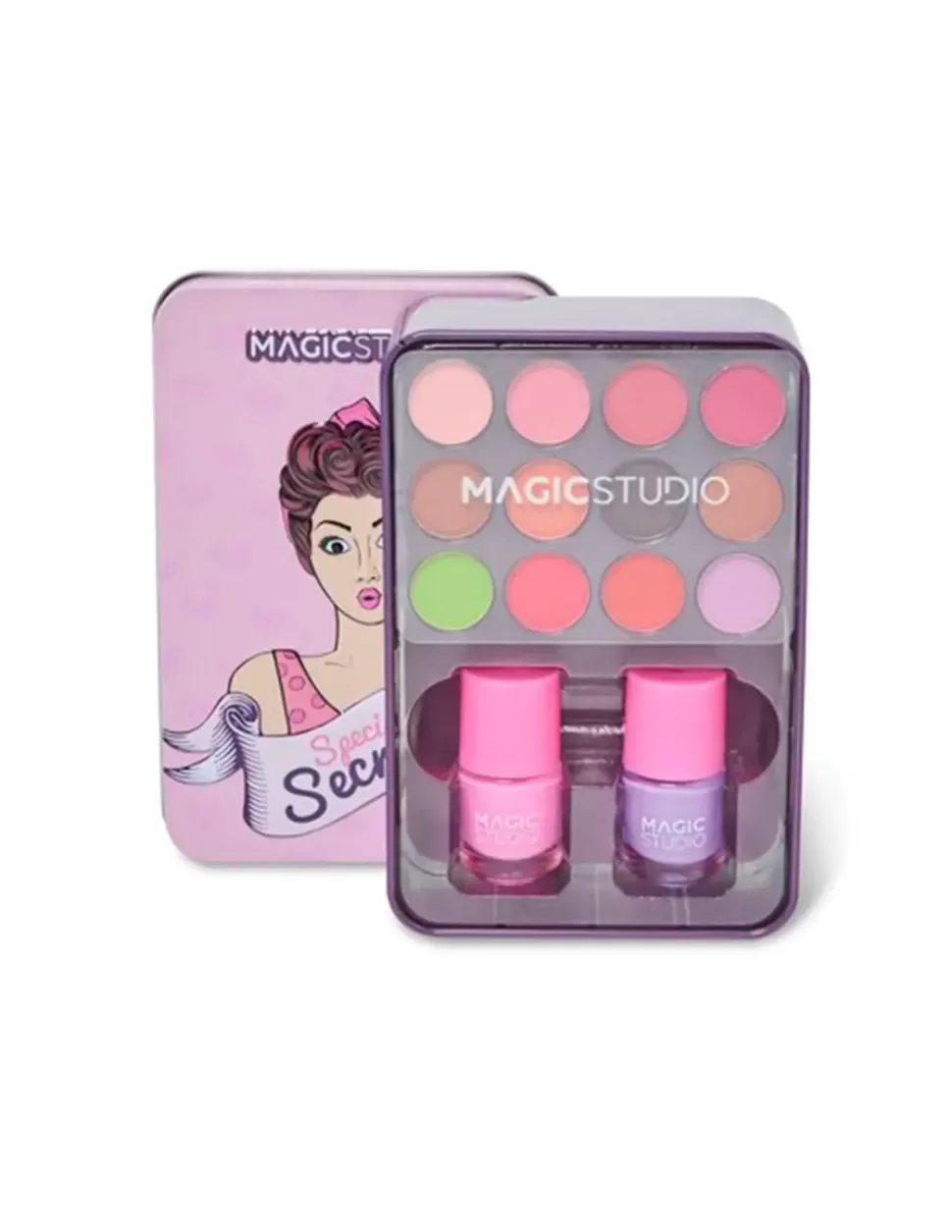 MAGIC STUDIO Pin Up Tin Box Special Secret New