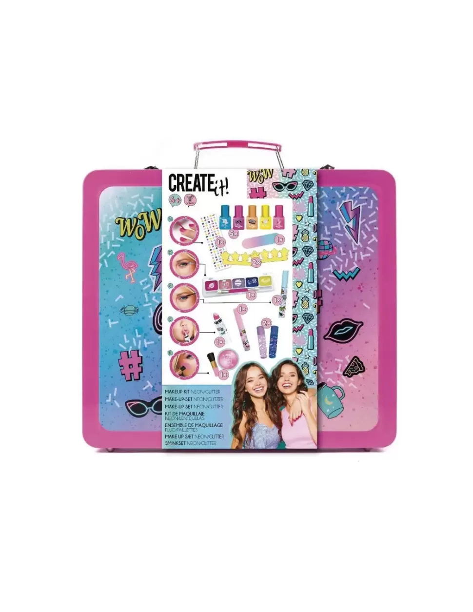 CREATE IT! Makeup Set Neon / Glitter Tin Fashion