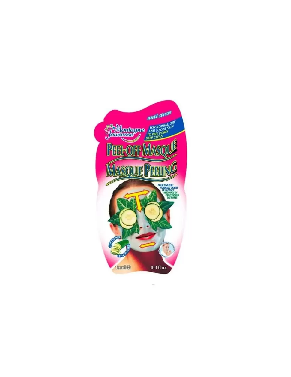 MONTAGNE JEUNESSE Mascarilla Facial Peel-Off Masque New