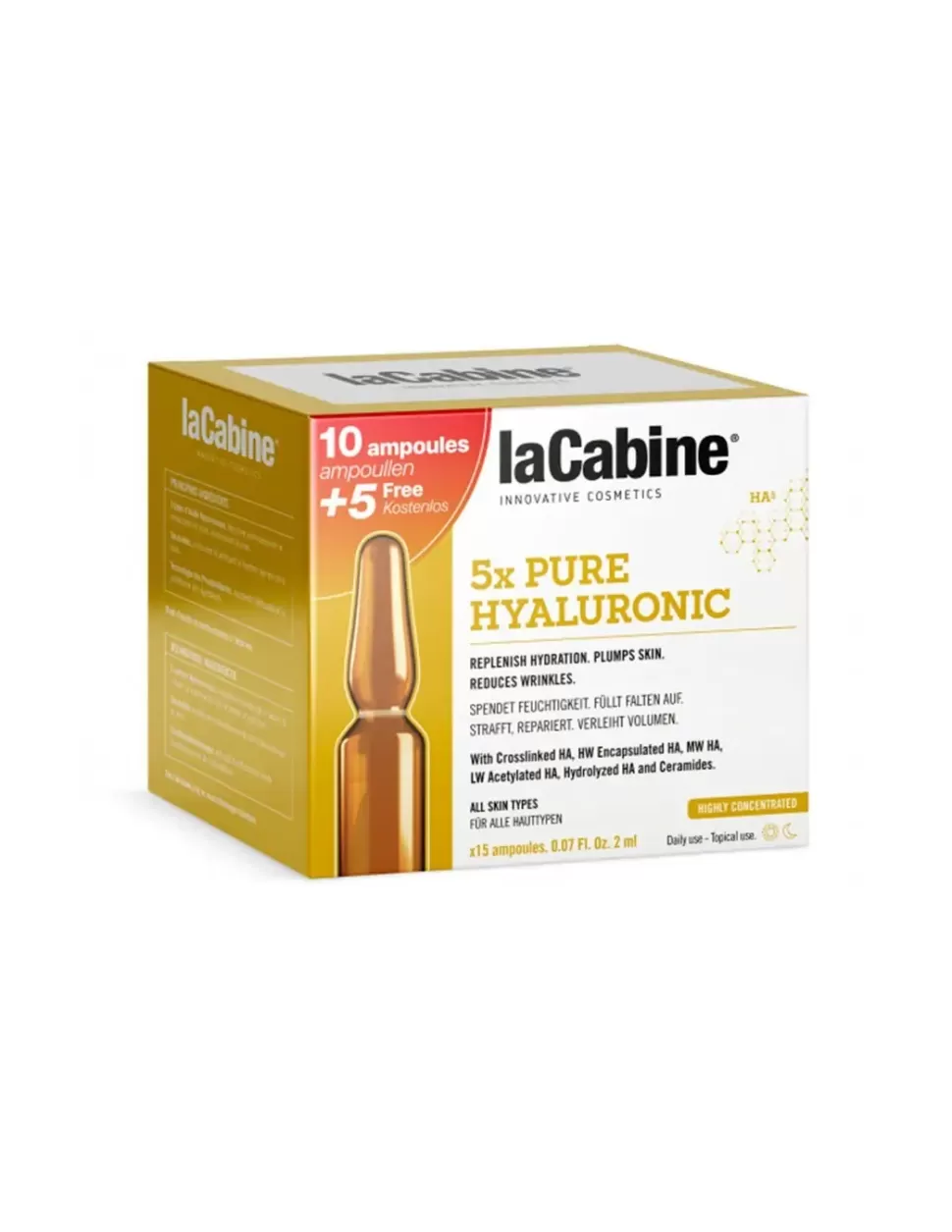 LA CABINE Pack 15 Ampollas Faciales De 2 Ml Efecto Flash Clearance