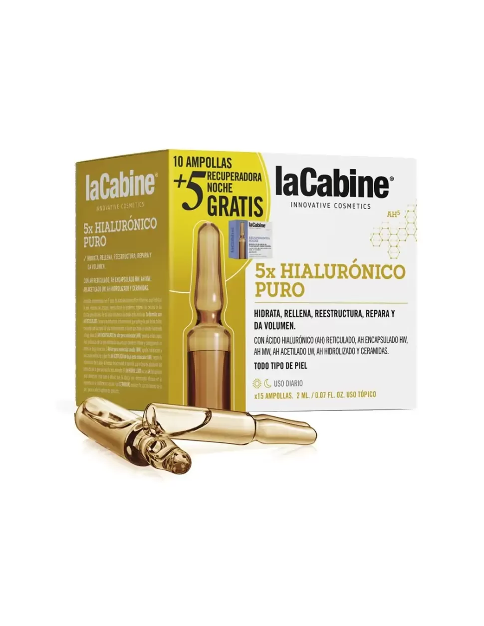 LA CABINE Pack Ampollas Faciales Hyaluron Discount