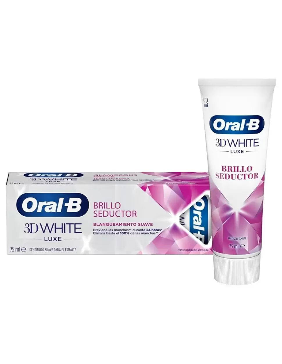ORAL-B Pasta 3D White Luxe Brillo Seda Hot