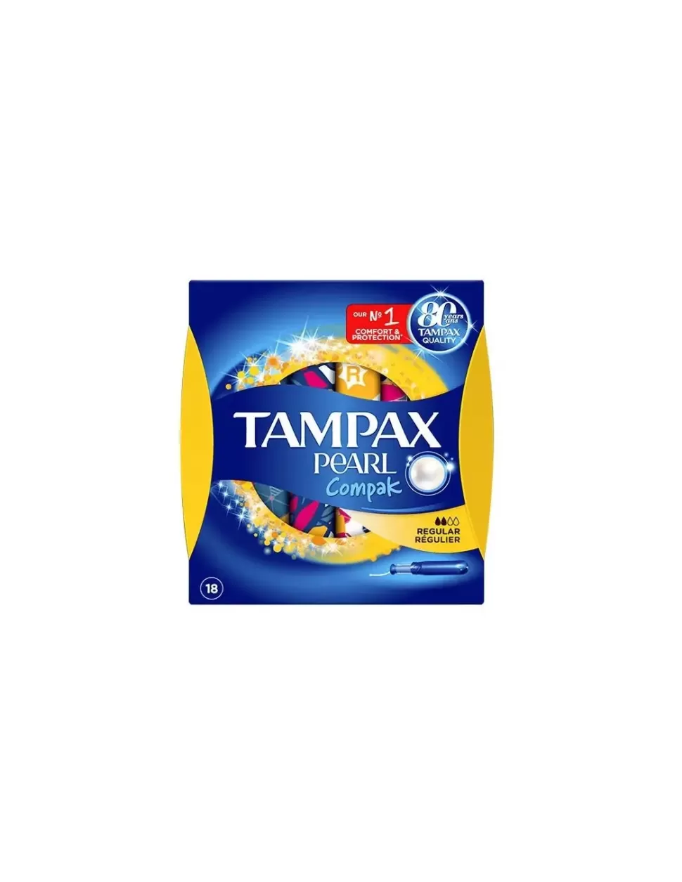 TAMPAX Pearl Compak Regular 18 Ud Outlet