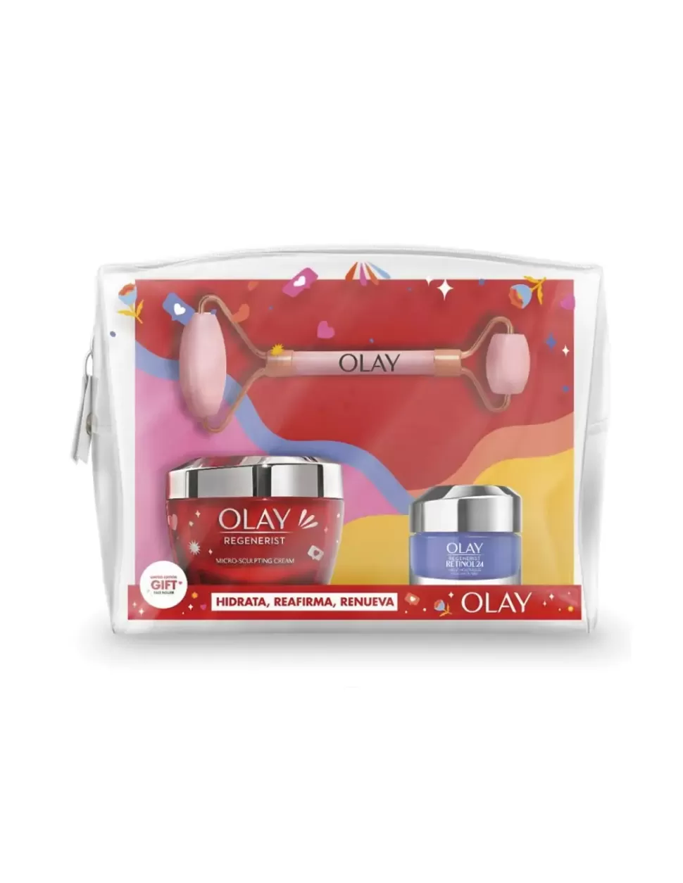 OLAY Regenerist 3 Areas Crema Anti-Edad Intensiva Estuche Hot