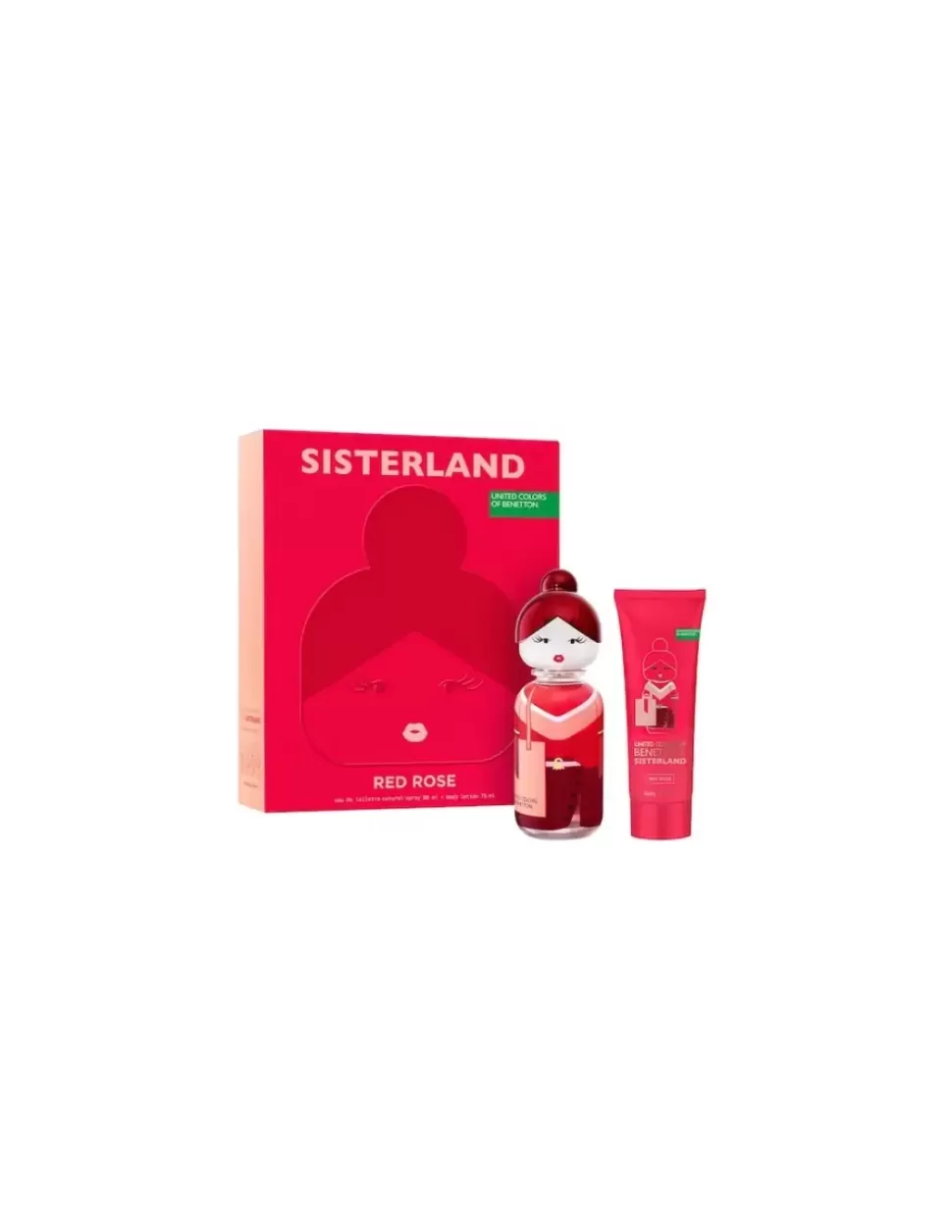 BENETTON Sisterland Red Rose Edt Estuche Best Sale