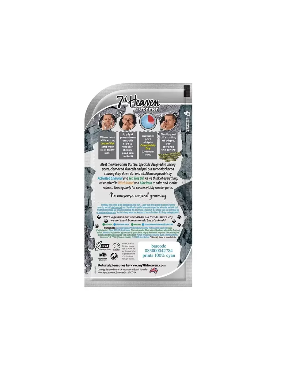 MONTAGNE JEUNESSE Tiras Anti Puntos Negros Nariz Hombre Discount