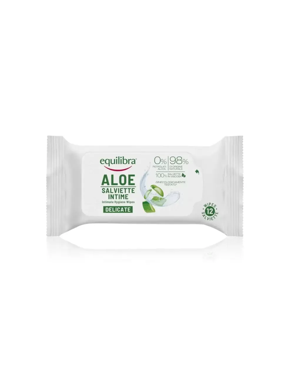 EQUILIBRA Toallitas De Aloe Para Higiene Intima Hot