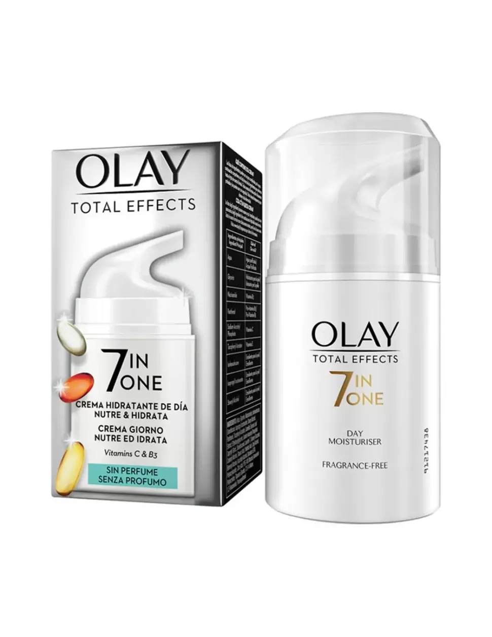 OLAY Total Effects Crema Hidratante Antiedad Sin Perfume Hot